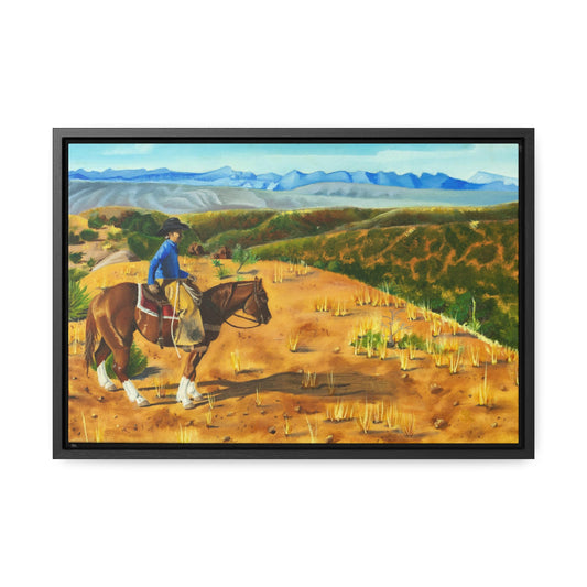 "Sam and Bling" Framed Gallery Canvas Wraps
