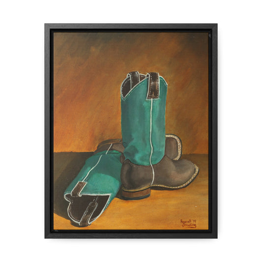 "Dancin' Shoes" Framed Gallery Canvas Wraps